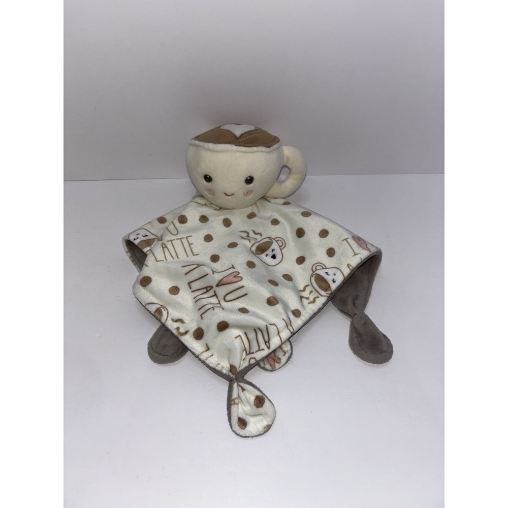 Mary Meyer Baby Lovey Coffee I Love‎ You A Latte Soother